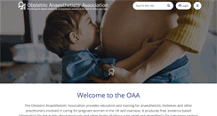 Desktop Screenshot of oaa-anaes.ac.uk